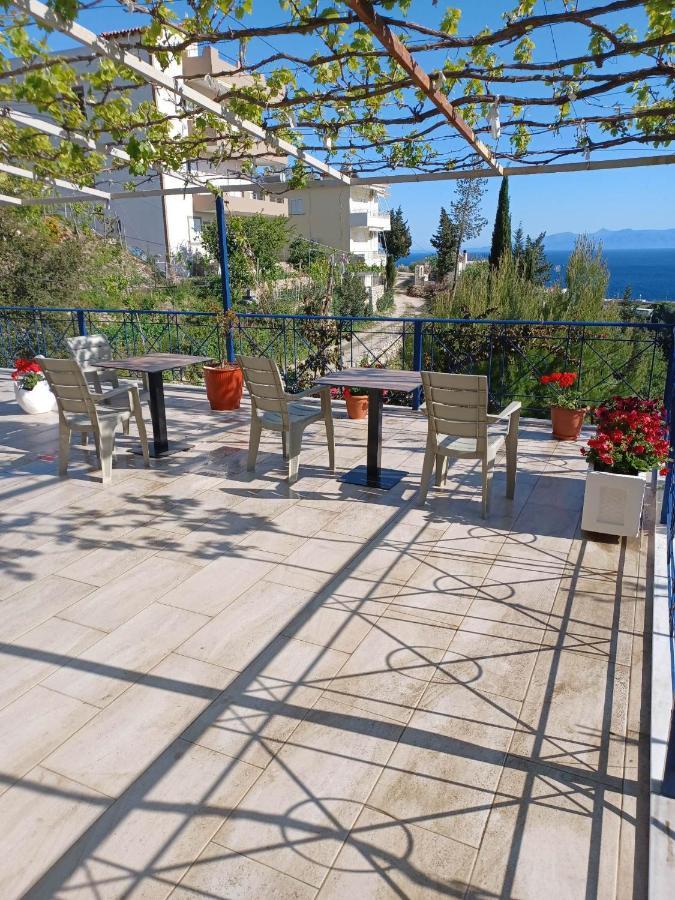 Ionian View Guest House Qeparo Esterno foto